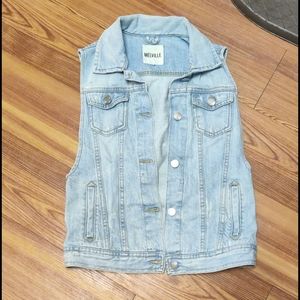 Denim Brandy Melville vest